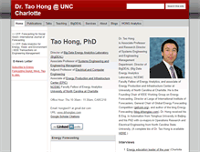 Tablet Screenshot of drhongtao.com
